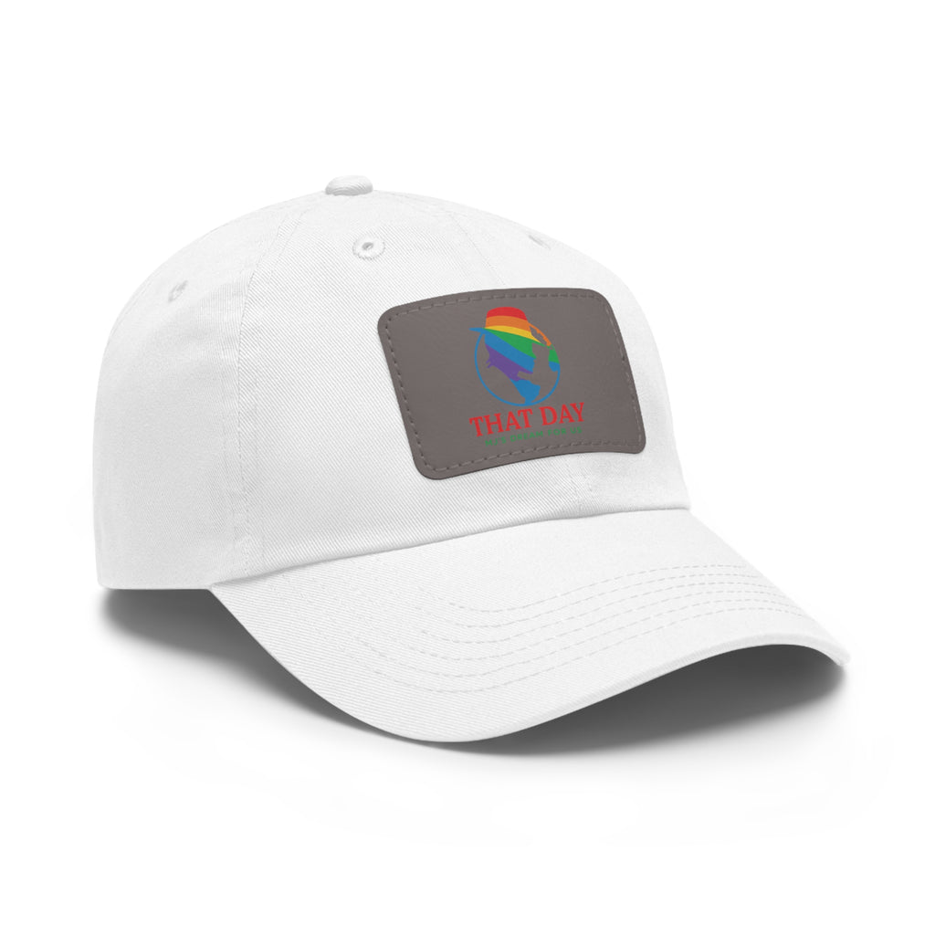 That Day – Signature Cap with Leather Patch (Rainbow)