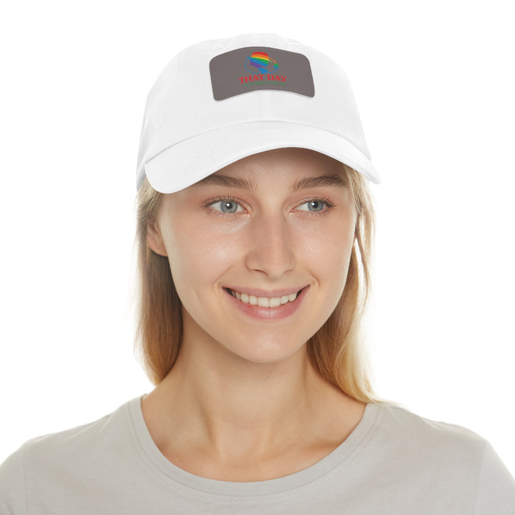 That Day – Signature Cap with Leather Patch (Rainbow)
