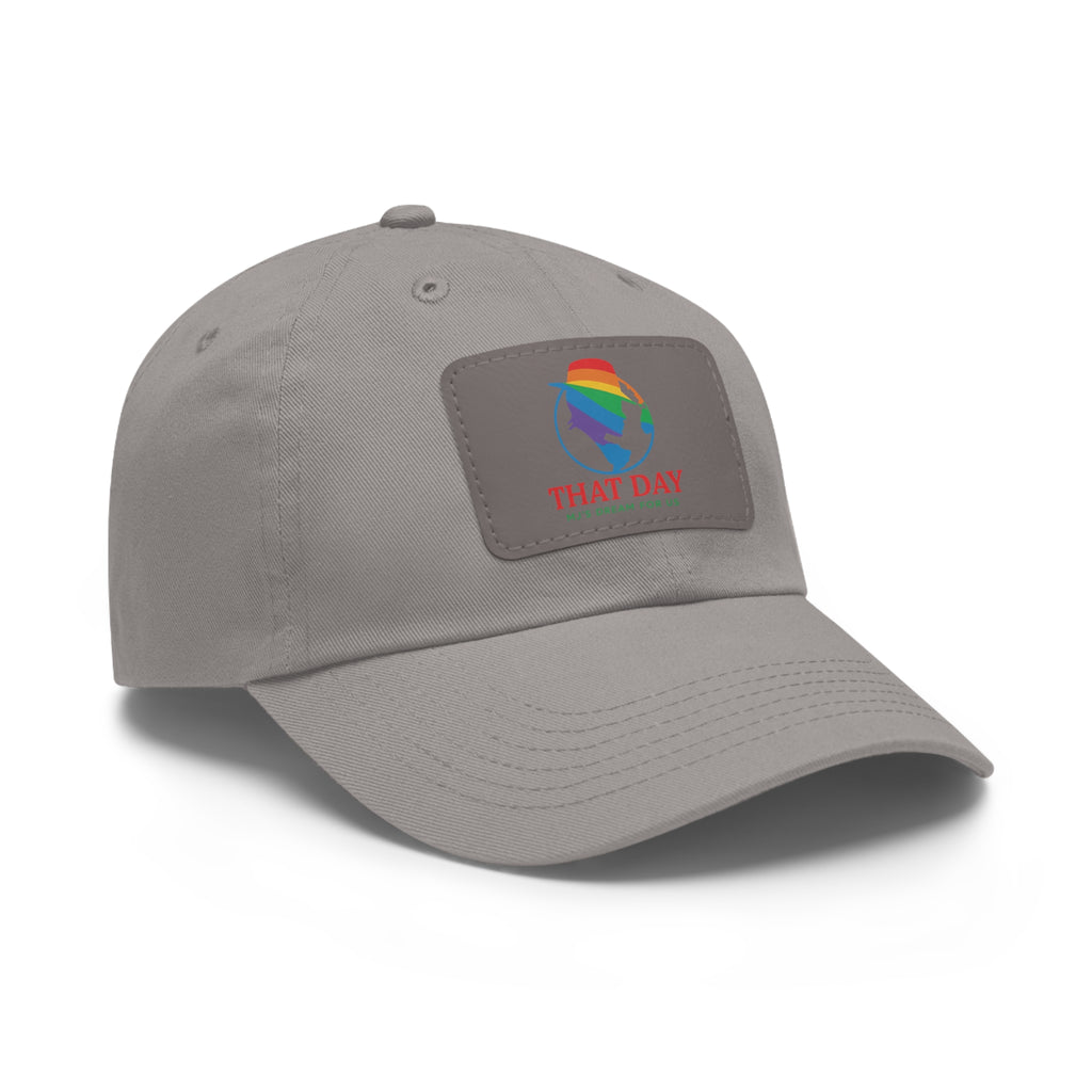 That Day – Signature Cap with Leather Patch (Rainbow)